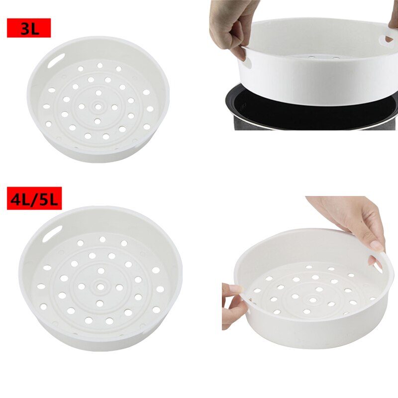 Steamer Basket Food Grade Plastic Steamer Steaming Rack Stand Steam Basket Durable Steam Stand Cookware for Pot Rice Cooker