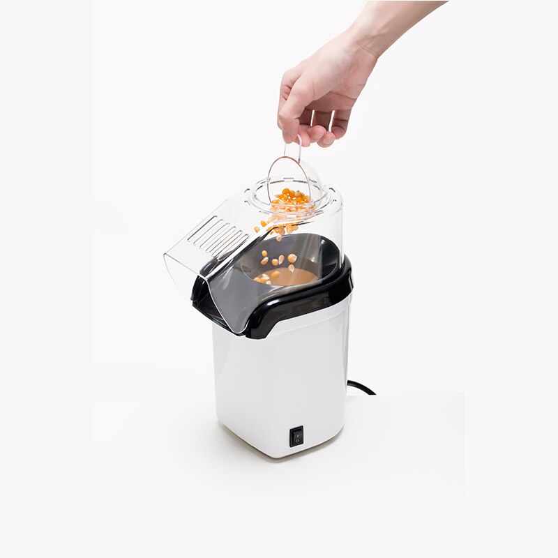 Husstand automatisk elektrisk popcorn maskine mini lille luft popcorn maskine popcorn maskine 220v 1200w
