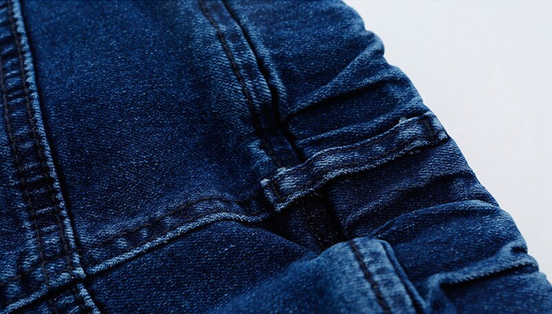 IENENS Winter Jungen Warme Kleidung Jeans Klassische BöHöhle freundlicher Denim Kleidung Hosen freundlicher Baby Junge Plus Samt Hosen