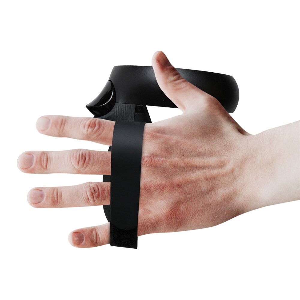 1 par VR nudillo ajustable correas para OCULUS búsqueda/grieta S VR controlador táctil agarre Accesorios