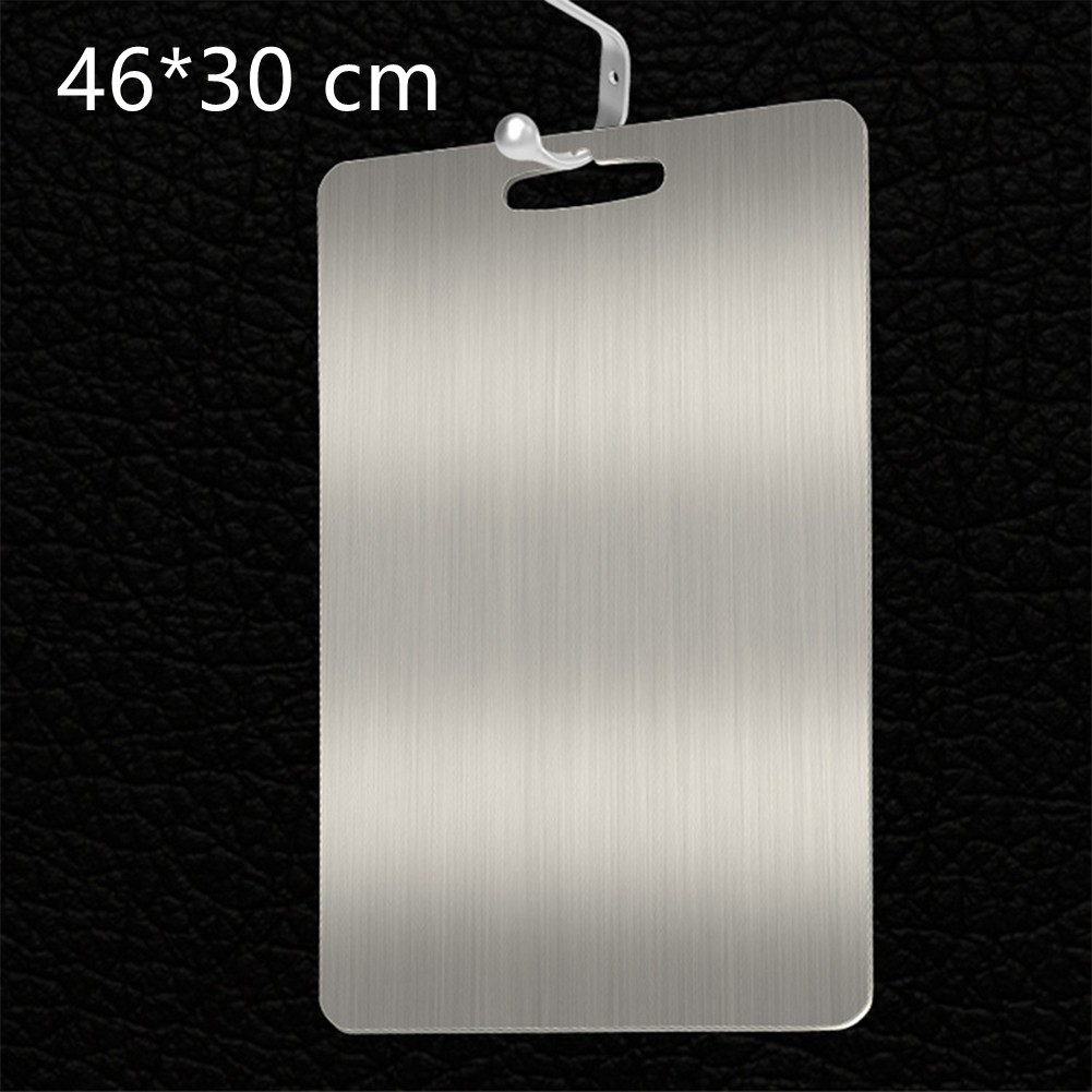 Stainless Steel Heavy Duty Cutting Board Chopping Board For Home Kitchen For Meat Cheese Vegetable Heavy Duty Kitchen Accessorie: 46 30cm