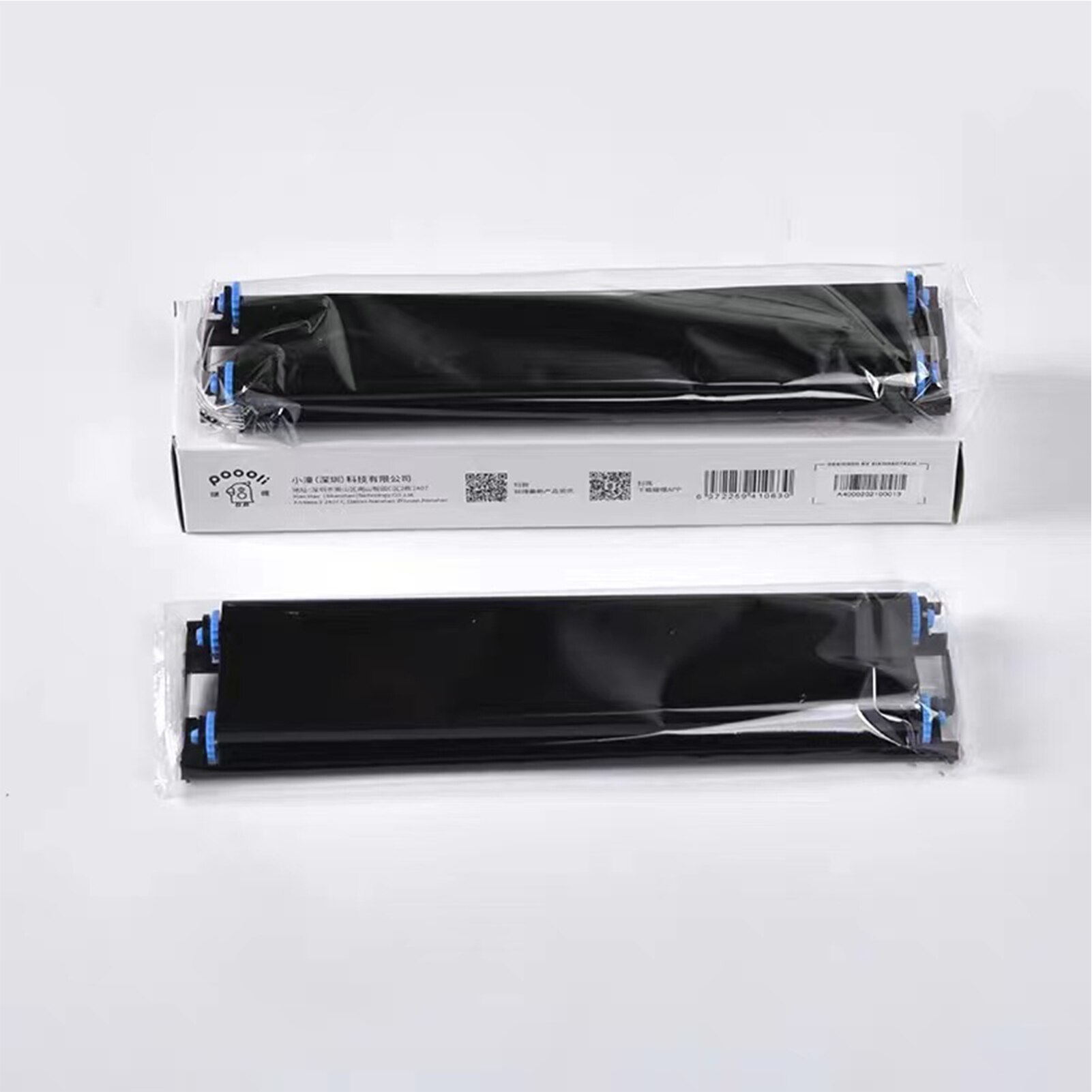 Poooli Thermal Transfer Ribbon Printer Consumables 2 Rolls/box Compatible with Poooli A4 Mobile Printer