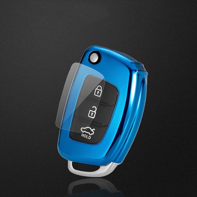 Tpu bilnøkkeldeksel hele deksler tilbehør til hyundai tucson creta  ix25 i10 i20 i30 verna mistra elantra