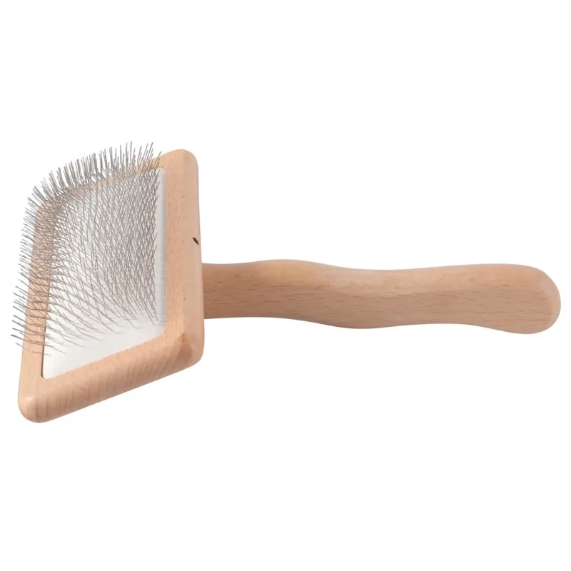 Hondenborstel Houten hondenkam Dierenhaarverwijderaar Hondenverzorgingsborstel Kattenhaar Knoopkammen Comfortabel handvat Hondenkam Accessoires voor huisdieren
