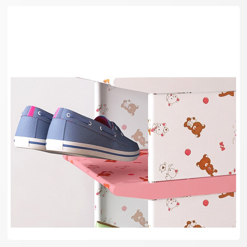 Standing Shoe Storage Rack Dustproof Shoes Cabinet Assemble Shoe Organizer Top Corner Closet Holder Amazing Shoe Cabinet