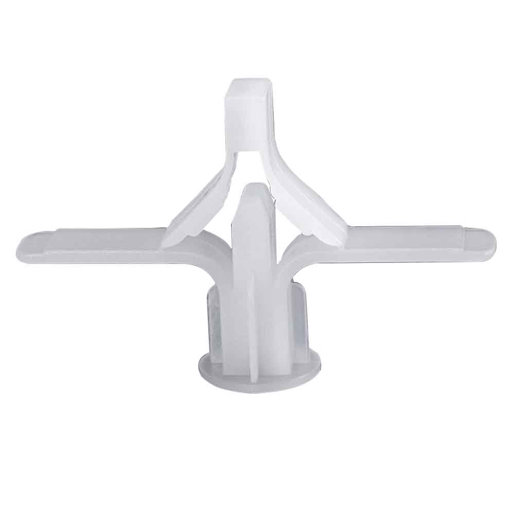 100Pcs Muur Gordijn Accessoires Schroeven Bouten Uitbreiding Buis Vaste Hardware Gipsplaat Praktische Vliegtuigen Shape Tool Draagbare