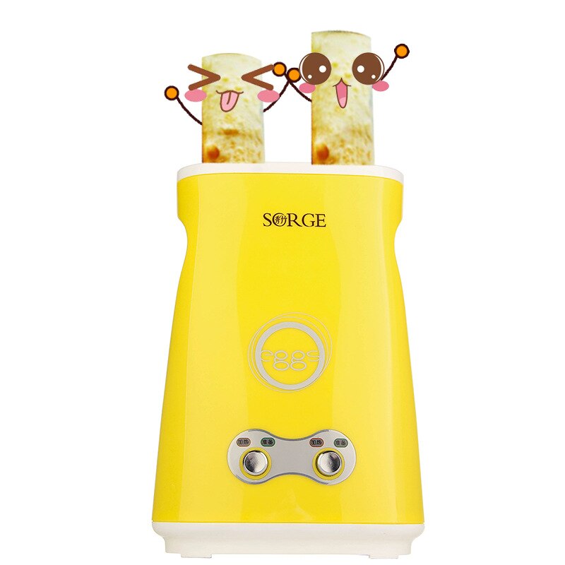 Máquina Eléctrica de doble rollo de huevo para el hogar, herramienta de cocina, taza de huevo, tortilla, máquina maestra, máquina de salchichas, máquina de desayuno