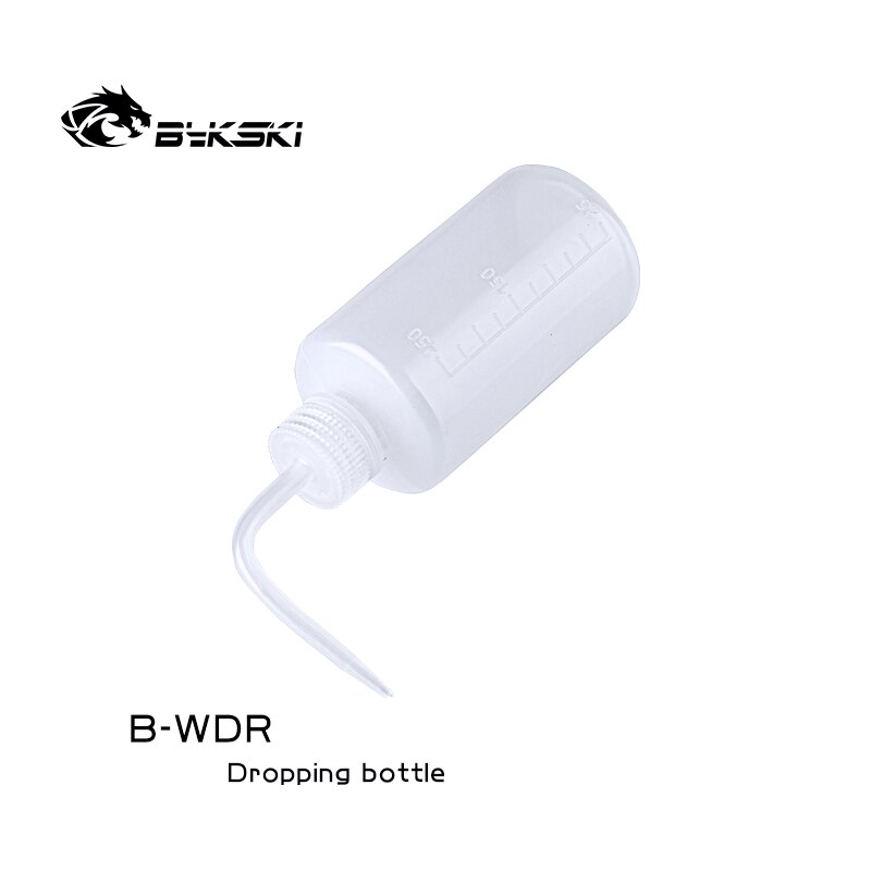 Bykski B-WDR 250ML bouteille d'égouttement ajouter bouteille d'eau encre amincissante outils spéciaux pour liquide de refroidissement pour le refroidissement par eau du PC