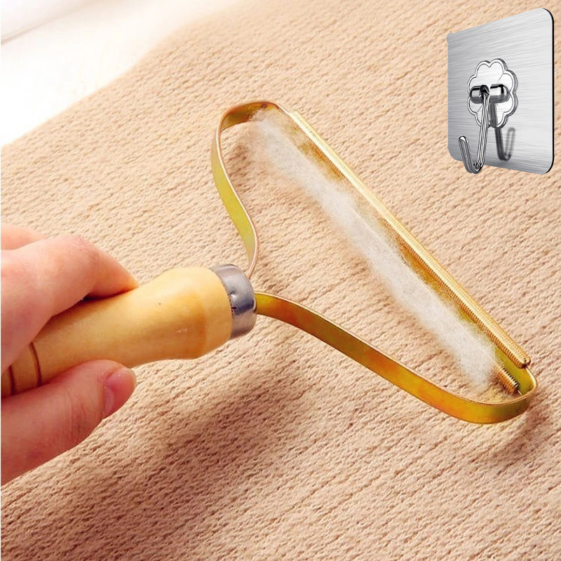 Portable Lint Remover Manual Lint Roller Clothes Brush Tools Clothes Fuzz Fabric Shaver for Woolen Coat Sweater Pet Hair Remover