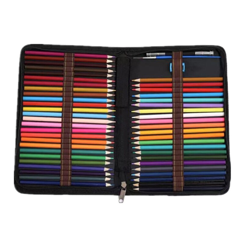 36/48/50/72 farben Wasser Löslich Farbe Blei Pinsel Bleistift Hand-gemalt Bausatz C90C: 04