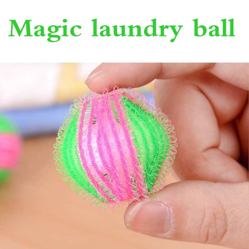 Bola mágica de lavandería para lavado de mascotas, atrapamoscas de pelo flotante, eliminador de pelusas, suministros de baño