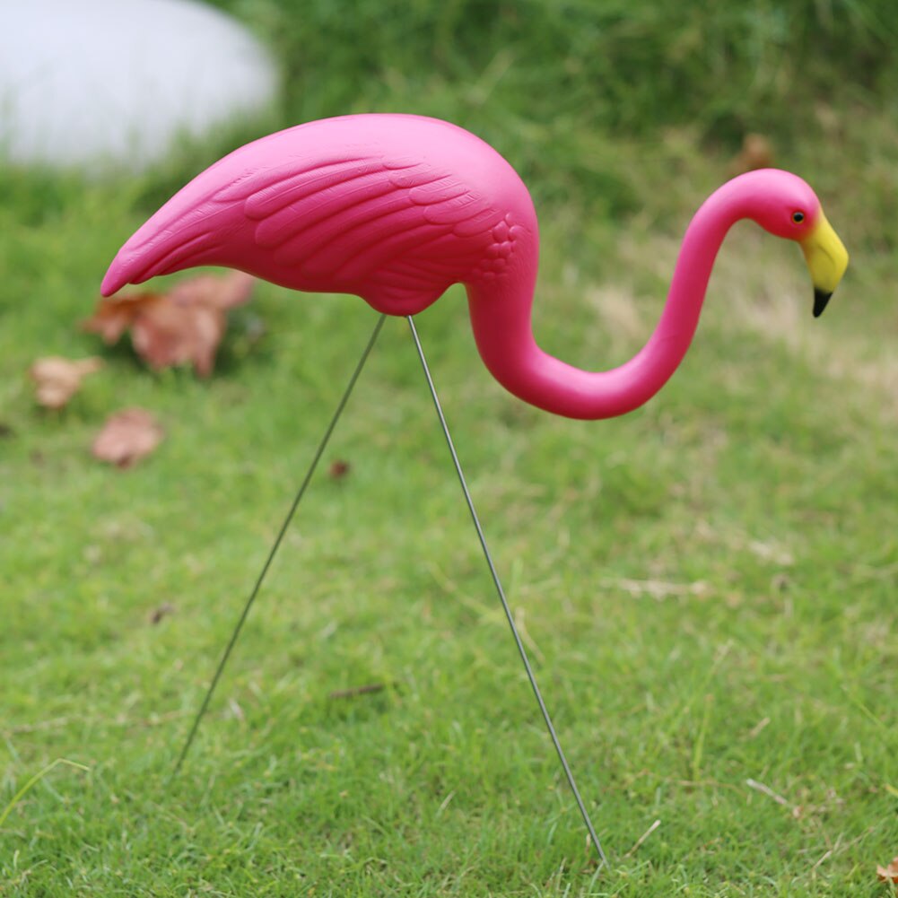 Soledi flamingo statue udendørs havearbejde indretning flamingo haven kunstig pink/rød til festival haven græsplæne kunst ornamenter