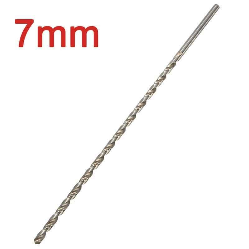 2mm-6mm comprimento 160-300mm extra longo hss perfuração reta haste bocados de broca peças para madeira aço liga de metal cortador de perfuração kit