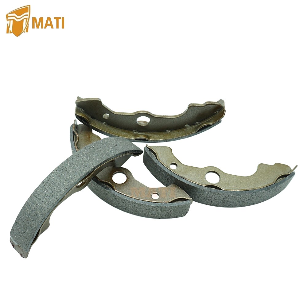 Front Brake Shoes Left Right for Honda ATV TRX300FW TRX350 TRX400 TRX450 TRX500 TRX650 Fourtrax Rancher Forman 06450-HN5-671