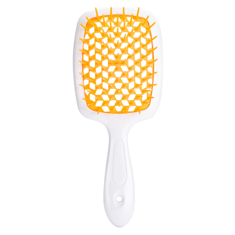 Peine con cojín de aire, peine para el cabello enredado, cepillo para desenredar el cabello, peines de masaje, cepillos para el cabello rizado húmedo, herramienta de estilismo para peluquero, 1 ud.