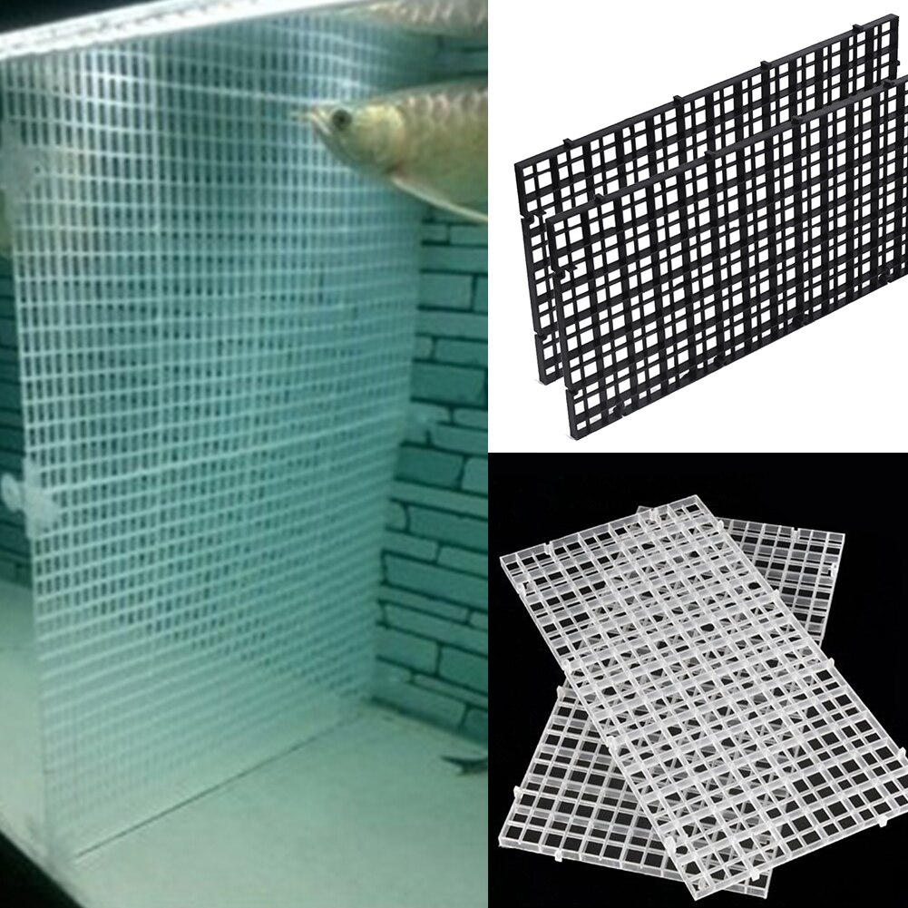 2 Stuks Aquarium Bodem Professionele Grid Accessoires Duurzaam Thuis Tuin Verdelen Vis Isoleren Board