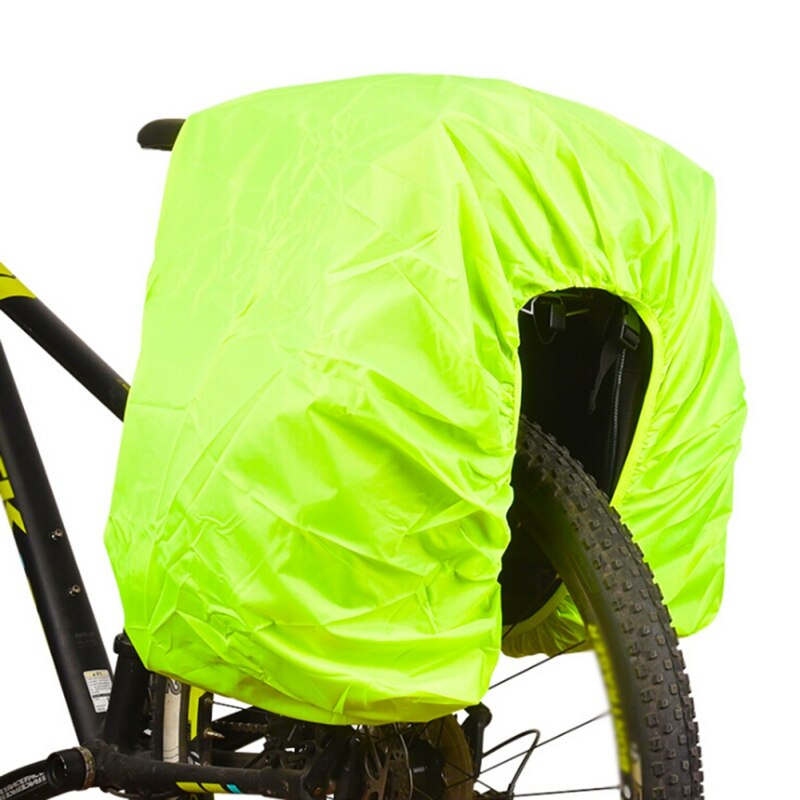 Portable Foldable Waterproof Rain Cover Bicycle Bag Road Bike Rear Seat Rain Cover Luggage Waterproof Bag Rainproof Dust Cover