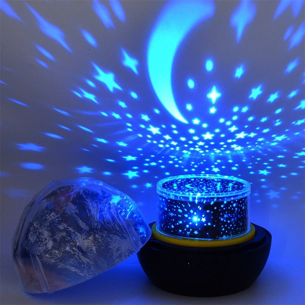 Star Night Light Voor Kinderen Universe Nachtlampje Projectielamp Romantische Ster Zee Verjaardag Kerst Projector Lamp-3 Sets film