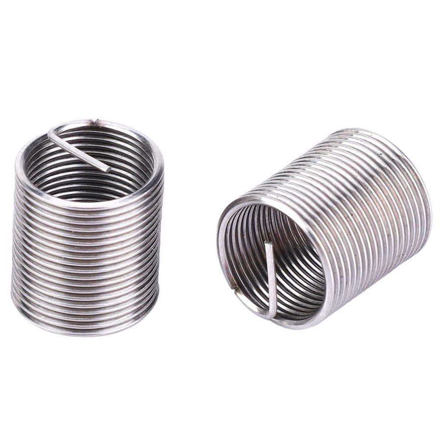 17Pcs M12x1Stainless Staal Vrouwelijke Draad Draad Insert Tool Draad Reparatie Kit