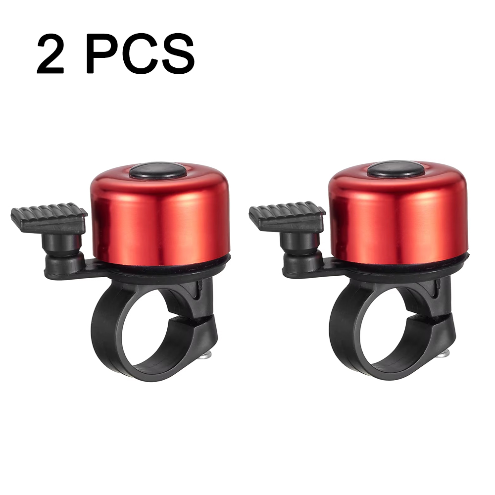 Timbre de bicicleta, timbre para manillar de bicicleta, aleación de aluminio, bocina para bicicleta de montaña y carretera, sonido, alarma de advertencia de seguridad para bicicleta de montaña, accesorios para ciclismo: Azul