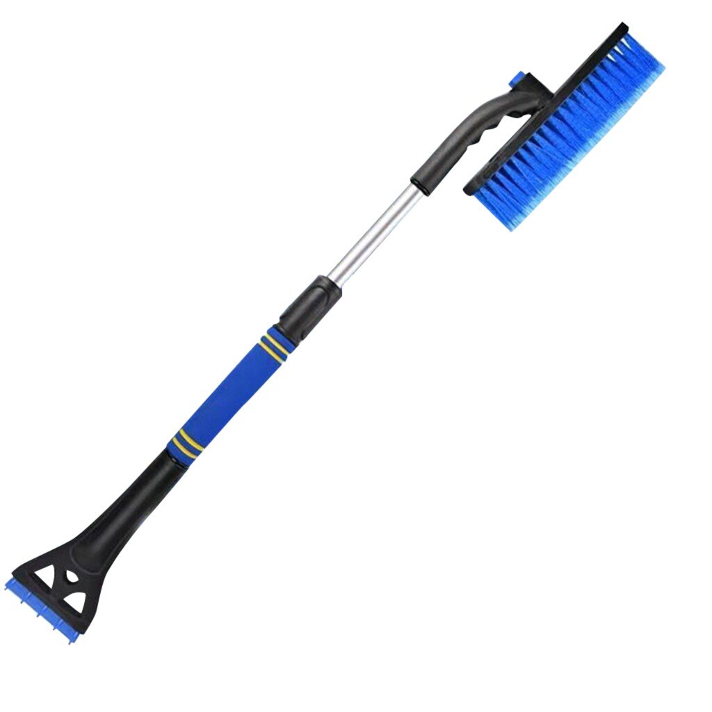Auto Sneeuw Schraper Borstel 1PC Auto Sneeuw Ijs Removal Schop Intrekbare Borstel Schrapen Glas Vorst Winter Tool 1119 #30: Blauw