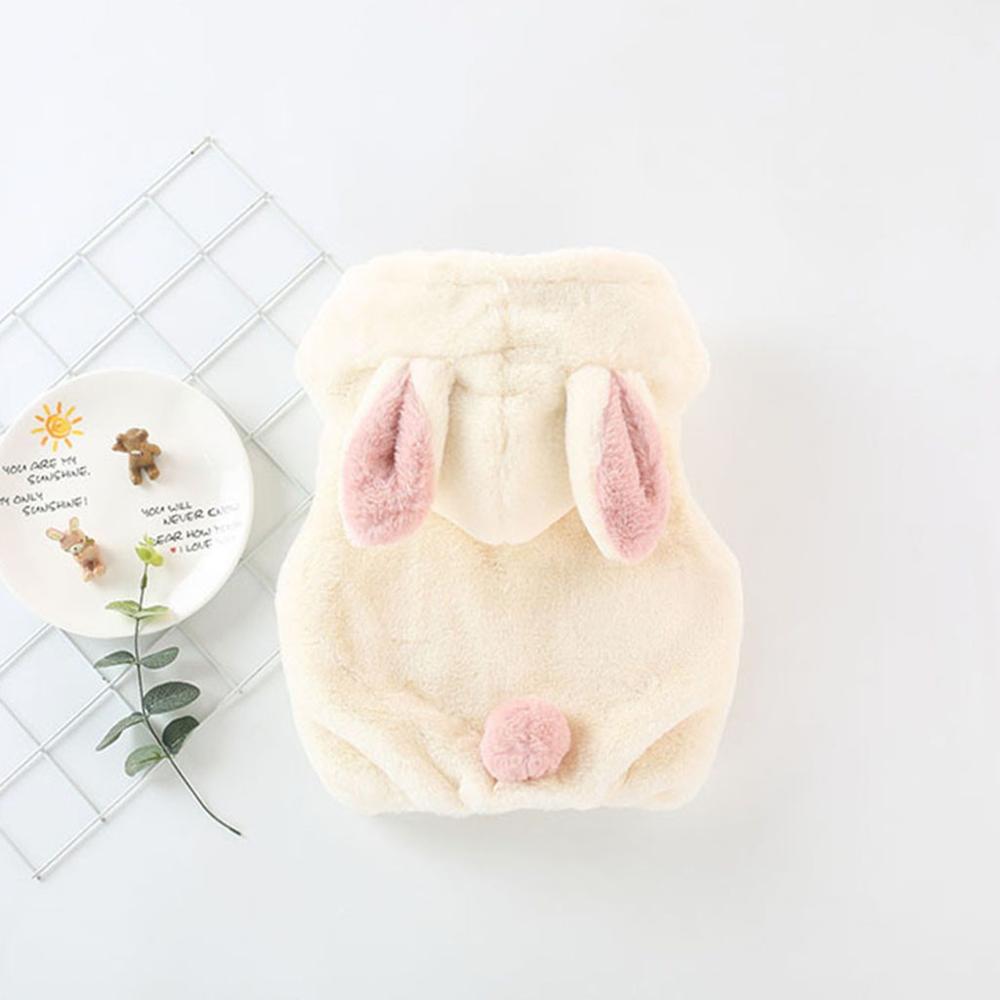 Baby Boys Girls Clothes Vest Warm Winter Infant Vest Sleeveless Coat Cartoon Fleece Rabbit Ear Outerwear Waistcoat Newest