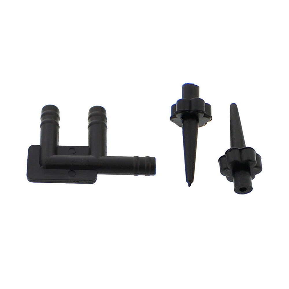 Brake Bleeder Kit Small Automotive Bottle Bleeding Kit With Magnet One Man Jobs PE White & Black Tire Repair Tools