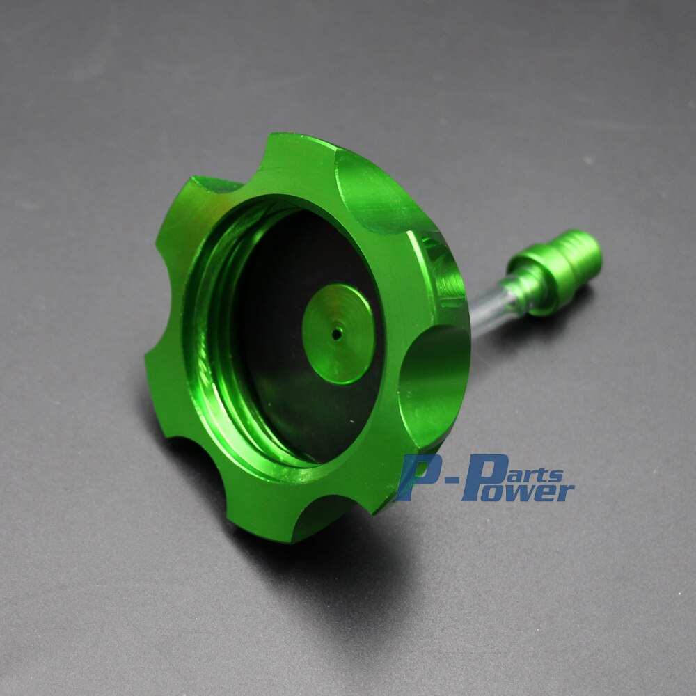 Groen 48.5 MM CNC Aluminium Gas Cap Tankdop 50CC-125CC SSR SDG DHZ Thumpstar Pit Bike