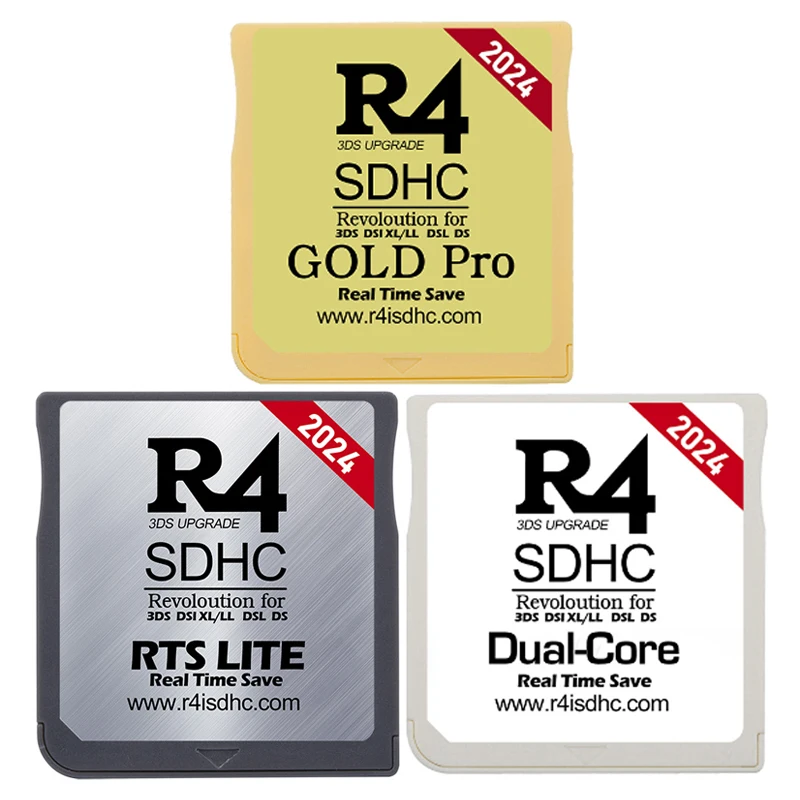adaptador R4 SDHC, tarjetas de memoria Pro, tarjeta de grabación de videojuegos R4I SDHC, Flashcard 3DS DSI XL/LL DSL DS RTS LIFE, tarjeta Com de juego
