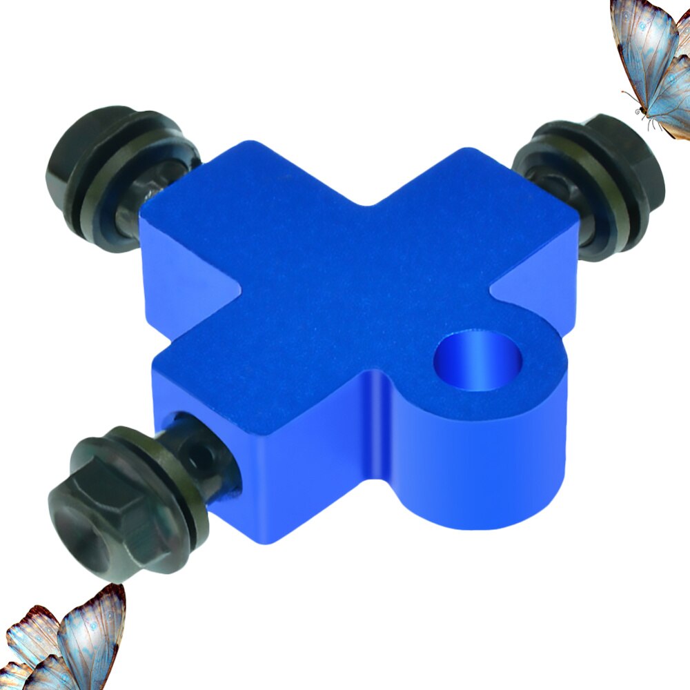 1pc Tubing Tee Joint Brake Tubing Brake for Motorcycle Auto Vehicle Car: Default Title