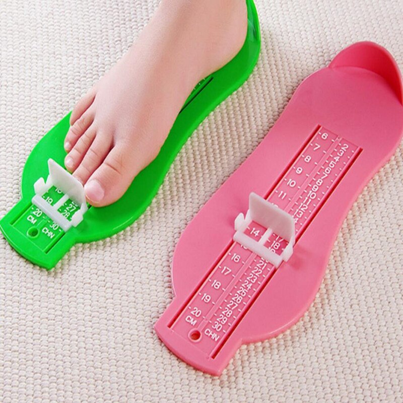 1Pcs Handige Nail Care Voet Gauge Baby Kid Heerser Schoenen Maat Meten Heerser Lengte Groeiende Fitting Ruler Tool Maatregelen