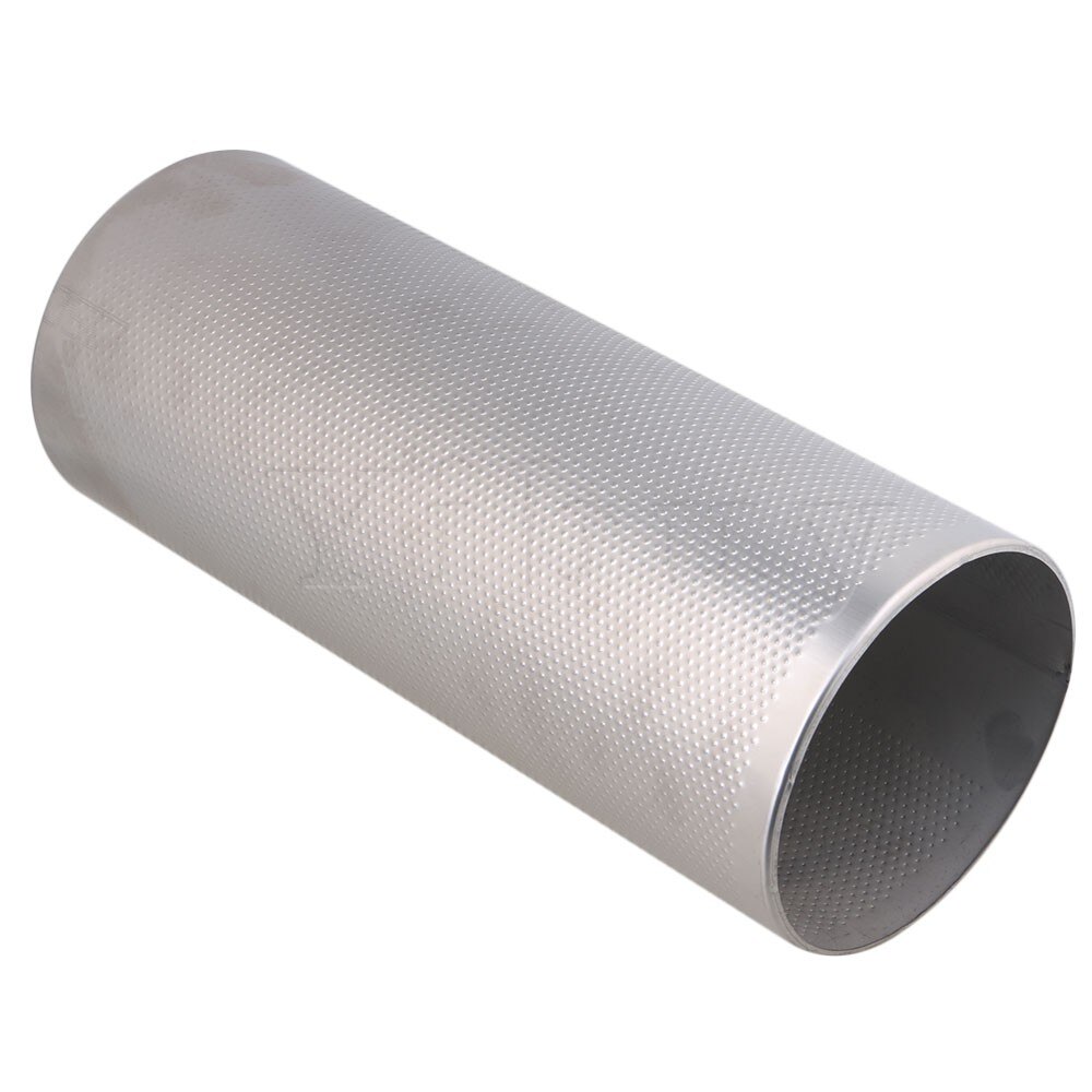 Yibuy 13inch Length Stainless Steel Guiro with Scraper Musical Training Instrument