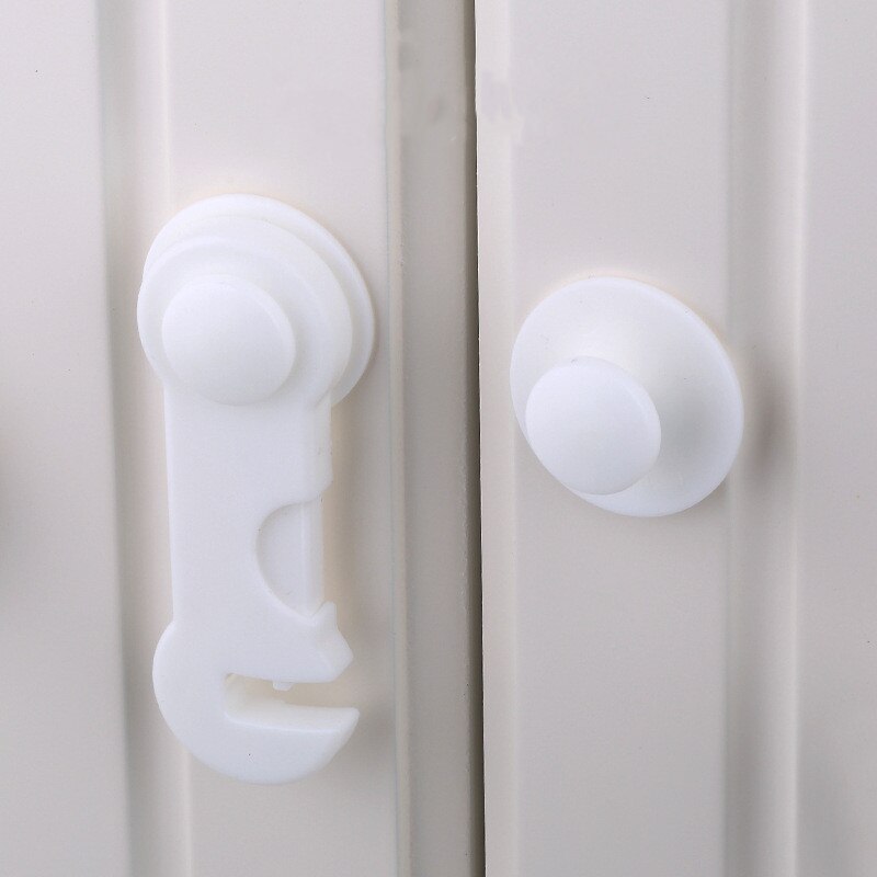 5Pcs Kind Veiligheid Kabinet Lock Baby Proof Beveiliging Protector Lade Deur Lock Kids Veiligheid Plastic Bescherming Kids Veiligheid Sloten