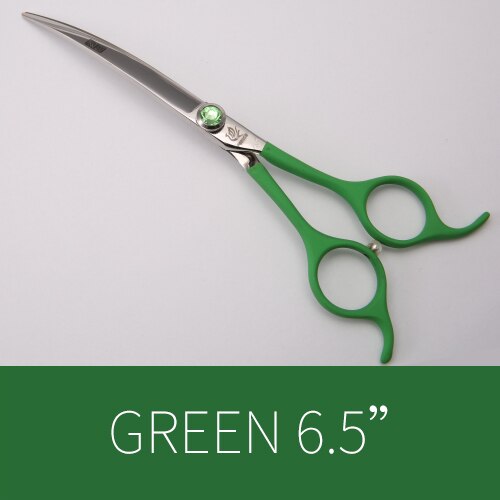 Fenice Professionele 6.5 Inch Pet Gebogen Schaar In Hond Schaar Grooming Knippen Scharen Makas Tijeras