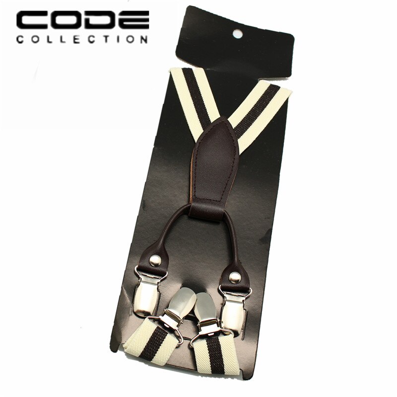 Tirantes Vintage a rayas para niños, camisa clásica con tirantes de 4 clips para niño y niña, camisa elástica, soporte ajustable para camisa