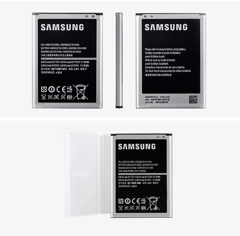 Voor Samsung Note2 Batterij Gt-n7100 N7108 N7102 N719 Mobiele Telefoon Batterij