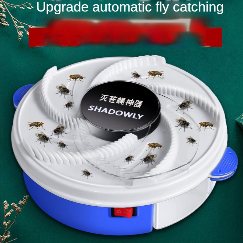 Fly-killing fly artifact household sweeping light to capture fully automatic electric catch-and-repair fly trap to drive flies