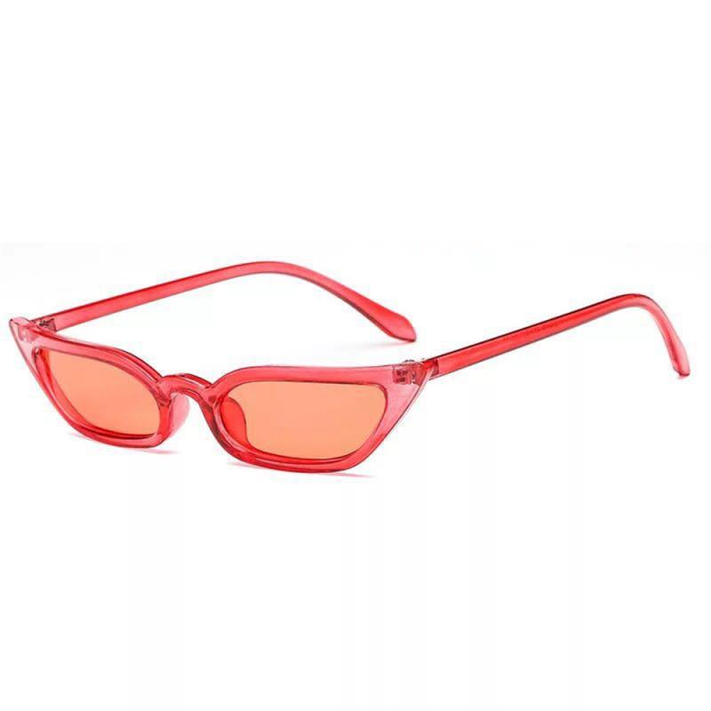 Okulary-gafas de sol con protección solar para hombre y mujer, anteojos de sol femeninos con protección solar, montura pequeña y ángulo afilado, con protección UV400: 04