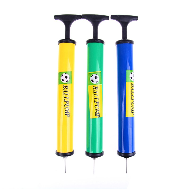 12inch Plastic Steel Handle Basketball Football Air Pump Inflator Standard Size Needle Suitable For Different Kinds Of Balls