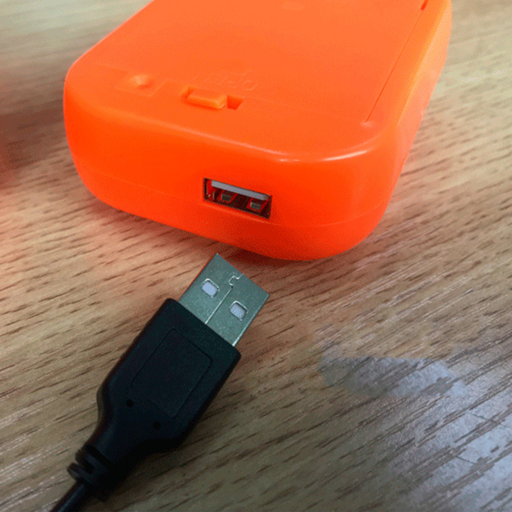 Mini Elektrische Ventilator Air Blower Voor Pop Mascotte Gas Modus Cartoon Kostuums Opblaasbare Energiek Oranje Blower Dc 6V