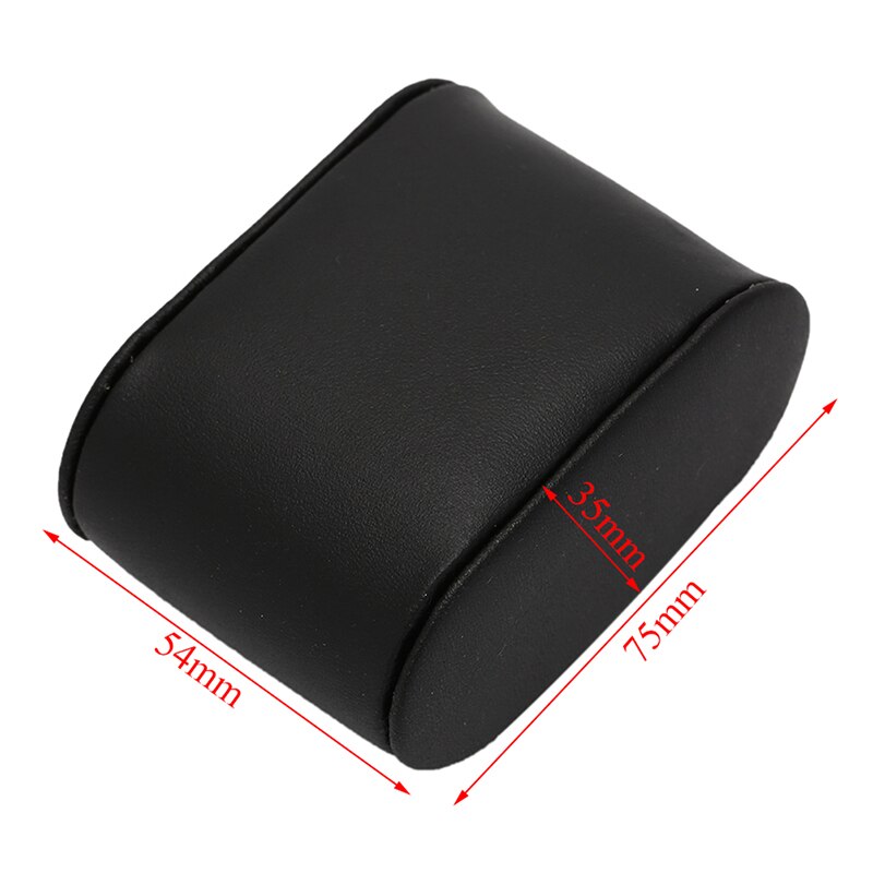 3 färger klockkuddar förvaringsbox armbandsur armband display stativ hållare organisatör klocka kudde för fodral