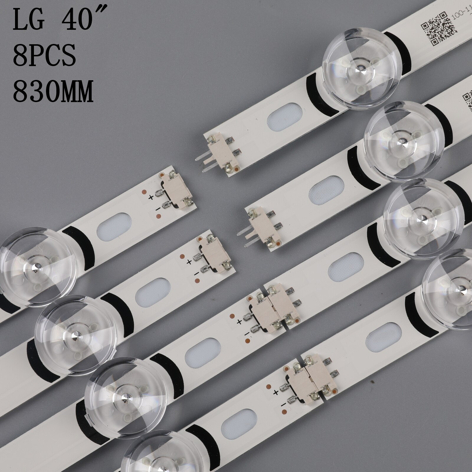 8PCS LED Backlight strip For LG 40"TV 40LF630V SVL400 HC400DUN-VCKN1-211X VCKN5-214X 40LH5300 INNOTEK DRT 4.0 3.0 40 6916L-0885A