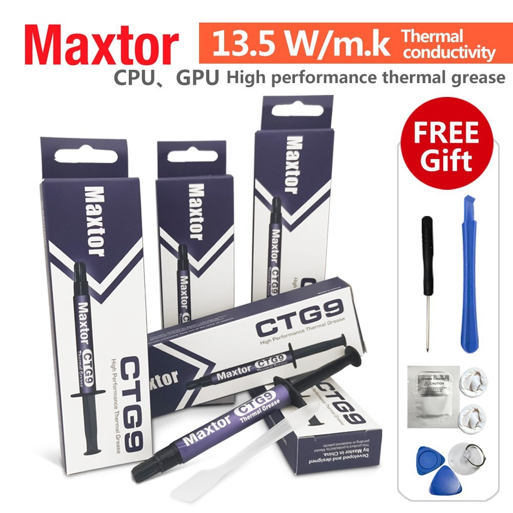 Maxtor CTG9 13.5W/Mkthermal Plakken Laptop Pc Moederbord Desktop Cpu Gpu Koeler Heatsink