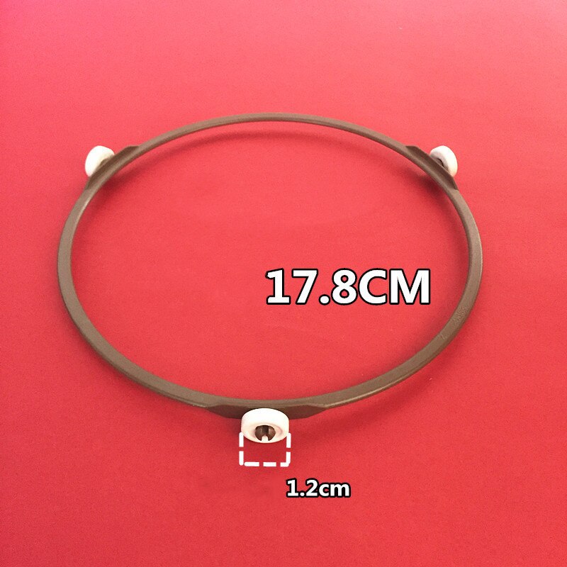 1 Pc Mini Wave Oven 6.9 "Inner Dia Plaat Lade Roterende Ring Ondersteuning Roller Magnetron Onderdelen
