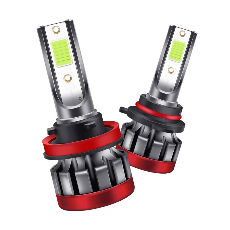 2 Stuks Auto Led Mist Lampen 9006/HB3 Lime Obd Lichtbron Led 12V 30W 3000LM Fog verlichting Voor Golf Toyota Mitsubishi