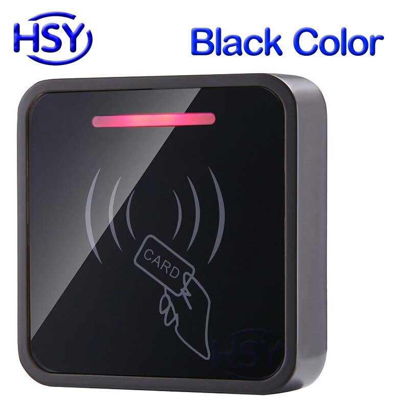 HSY Touch Toetsenbord RFID Keypad Standalone Toegang Controller 125 Khz EM Proximity Card Entry Lock Deur Control System: S261B Black Color