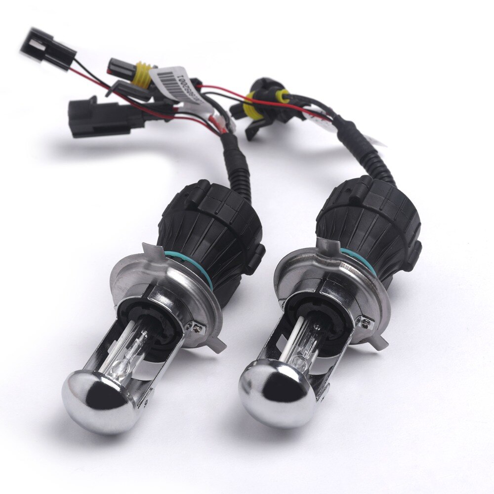 Bombilla Bi xenon H4 55W HID 35W, H4-3 de repuesto Hi Lo H4 Bi xenon H4, luz de faro