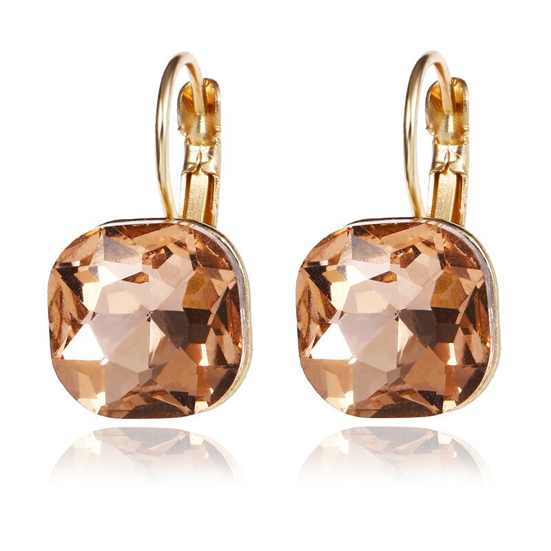 6/8mm kleurrijke oorbellen met strass-steentjes, veelkleurige bolvormige oorknopjes, kristallen oorbellen, kristallen oorbelaccessoires voor dames