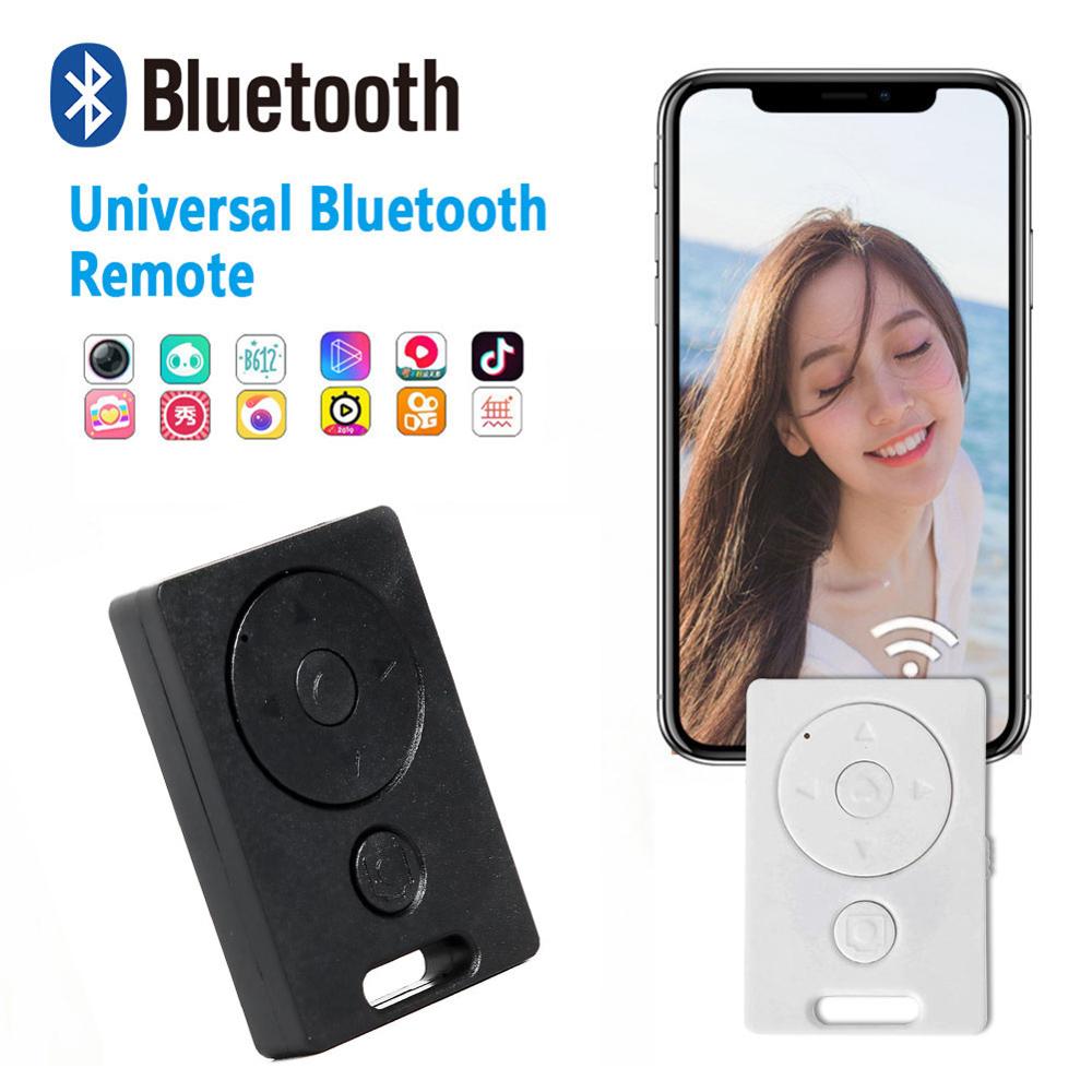 Universal Bluetooth Wireless Remote Control Camera Shutter Selfie Recording Multimedia Video Camera Release for iphone Android