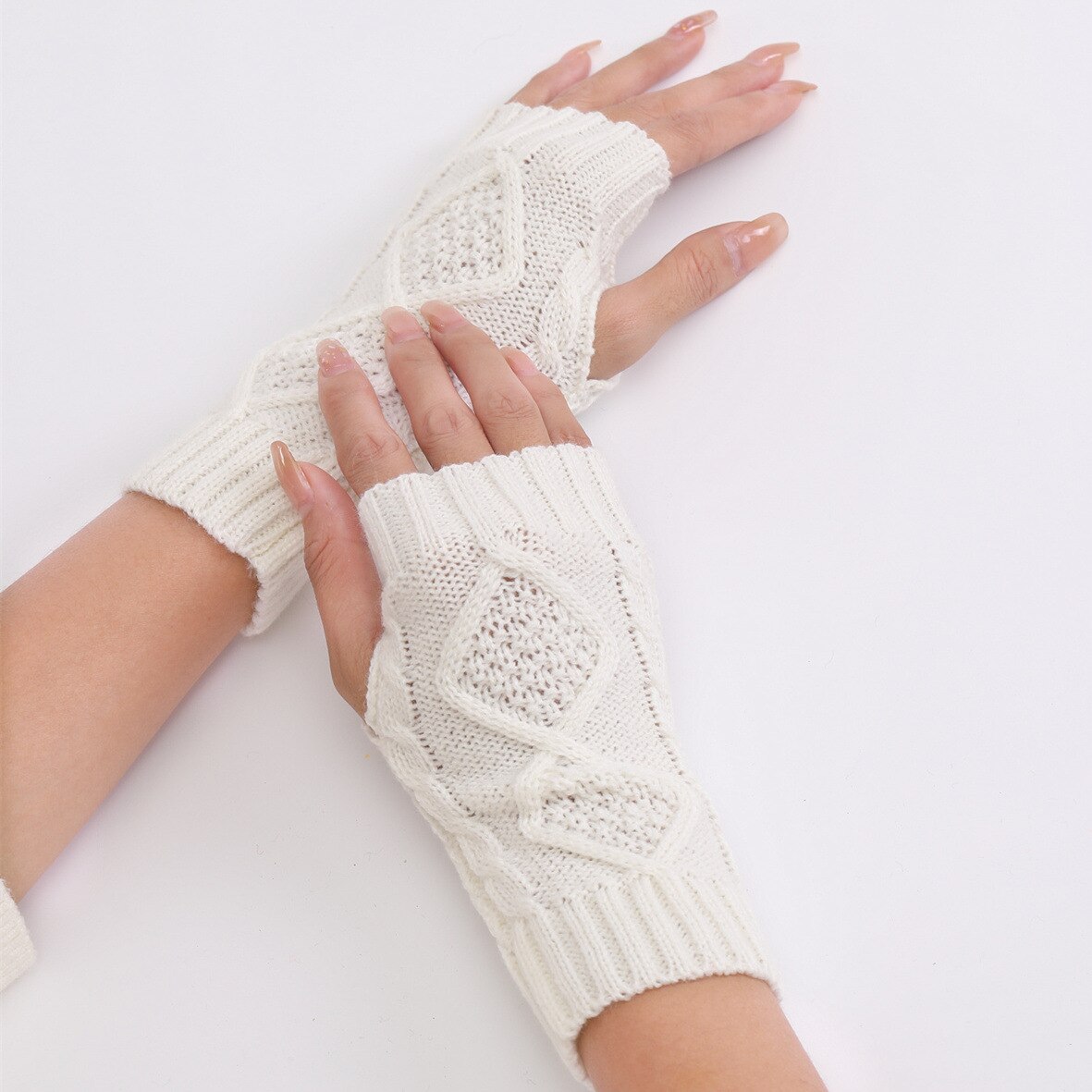 Gloves Without Fingers Cyclying Fingerless Gloves Half Finger Scene Emo Accessories Guantes Sin Dedos Invierno Hombre: gloves 4